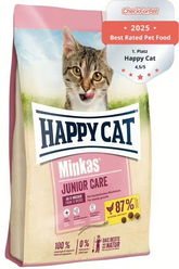 Happy Cat Aliment Sec pour Chat Minkas Junior Care Poultry - Volaille