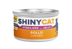 Gimcat Aliment Humide Chat ShinyCat Sterilized Chicken 70g