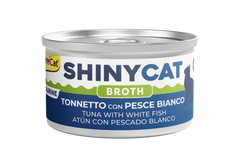 Gimcat Aliment Humide Chat ShinyCat Tuna with White fish 70g