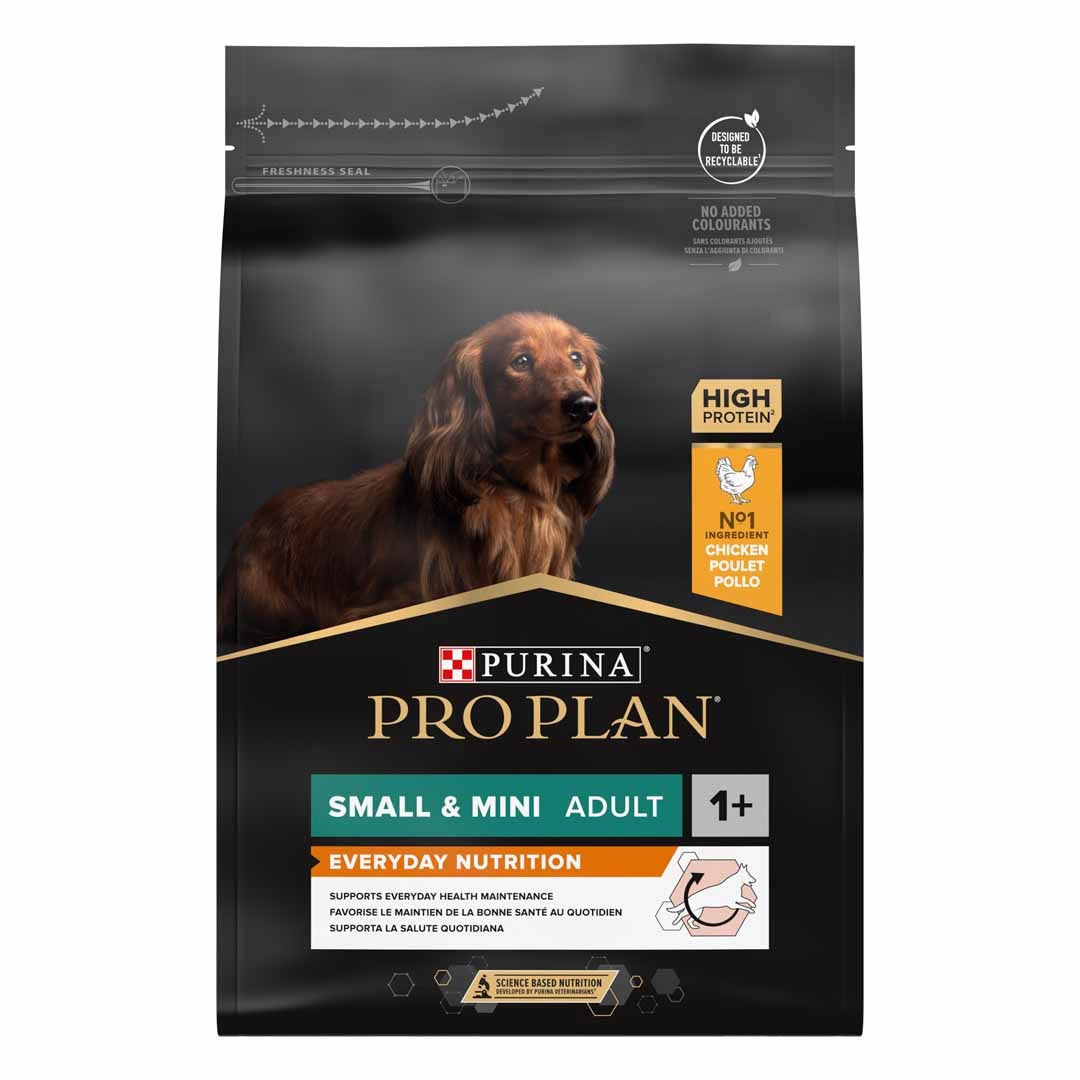 PRO PLAN® SMALL &amp; MINI ADULT EVERYDAY NUTRITION - POULET 3 KG