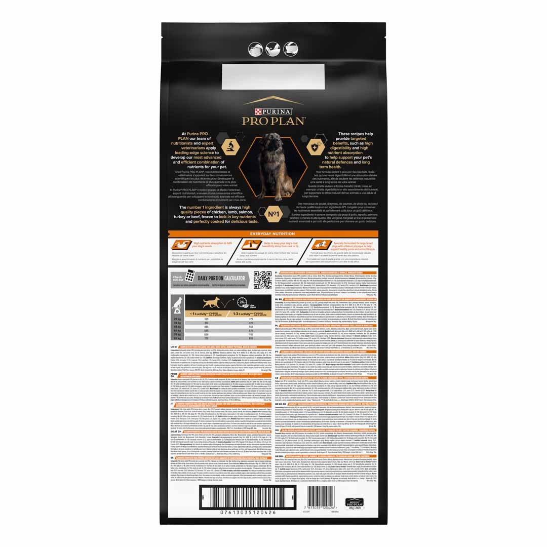 PRO PLAN® Aliment Sec Chien LARGE ROBUST ADULT - POULET 14 Kg