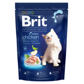 Brit Premium Aliment Sec pour Chat par Nature Cat. Chaton Poulet 1,5 kg