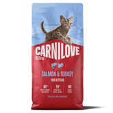 Carnilove Aliment Sec pour Chat ACTIVE Chaton - Saumon et dinde