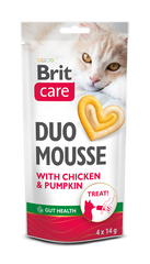 Brit Care Cat Creamy Duo Mousse with Chicken and Pumpkin 4 x 14 g