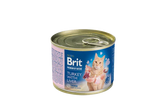 Brit Premium by Nature Aliment Humide Chat Turkey with Liver 200 g