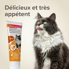 Pâte multivitaminée à la taurine et aux omégas Supplément pour chat 100g