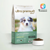 Ultra Premium Direct Aliment Sec Chien Sans Céréales pour Chiot Digestion Sensible Toutes Tailles 12 Kg