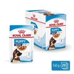 Royal Canin Maxi Puppy Sauce-Freshness sachet for puppies 140G