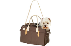 Flamingo Sac de transport Boston Brun foncé