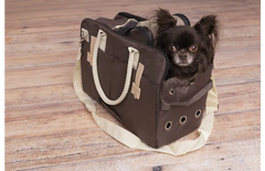 Flamingo Sac de transport Boston Brun foncé