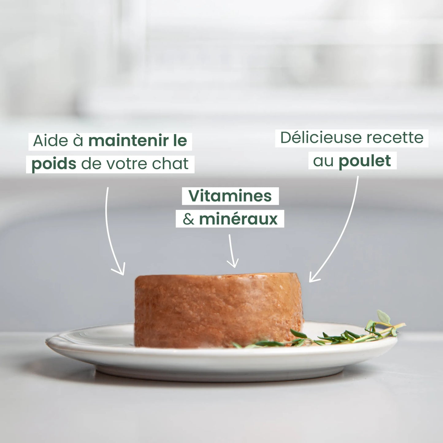 Ultra Premium Direct Boîtes de Mousse pour Chat Stérilisé Sans Céréales – Natural mousse poulet 85 G