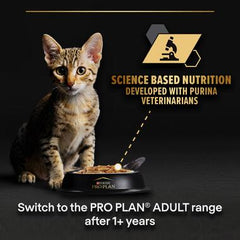 Pro Plan Kitten, Aliment Humide Chat, dinde en sauce (85Gx10)