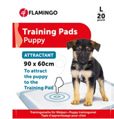 Tapis d'entraînement Avec appât intégré Pady Blanc (20PCS)