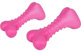 Jouet Pour Chien Dina Os au goût de framboise
