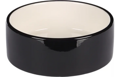 Gamelle en céramique Rocky Rond Noir & Blanc 400 ML