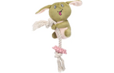 Flamingo Jouet pour Chien-Chiot Dadi Koala avec corde Vert