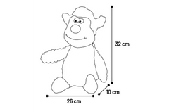 Flamingo Jouet pour Chien Lucy Singe Brun