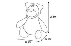 Famingo Jouet pour Chien Lucy Lion Jaune