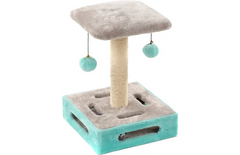 Arbre à chat Cya 1 Turquoise & Gris