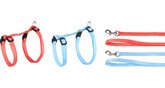 AIWA HARNESS WITH LEASH SEVERAL COLORS