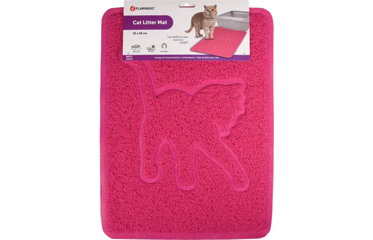ROSIE MATTI LITTER BOX MAT GRAY