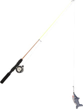 Jouet pour Chat Rodney Requin & Canne à pêche Gris