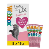 Webbox Lick-e-Lix Salmon Cat Treats (5x15g)