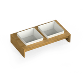 Gamelle double avec support 200 MLx2