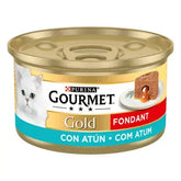 PURINA® GOURMET® GOLD Aliment Humide Chat Fondant au thon 85g