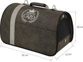 Sac, Caisse de Transport pour Chien au Chat CAZO Premium - 50x27x26cm