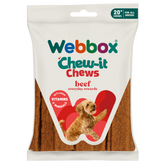 Webbox Meaty Chew-it Chews Beef Dog Treats 200g