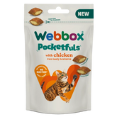 Webbox Chicken Pocketfuls Cat Treats 60g