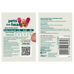 Webbox Snackies Beef Crisps Adult Dog Treats 35g