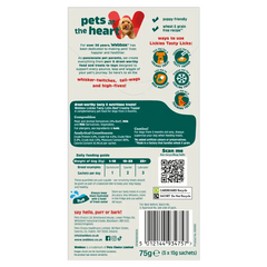 Webbox Lickies Tasty Licks Beef Creamy Dog Treats (5x15G) 75g