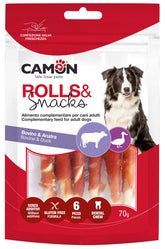 Camon Rouleaux de vache avec canard 70 G
