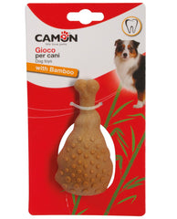 Camon Jouet Pour Chien Cuisseau de poulet avec du bambou 11 cm