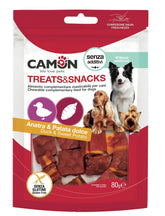 Carrés de canard et patates douces 80g