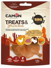 Camon BBQ Party - Poulet et dinde dans un mélange de saveurs 120 G