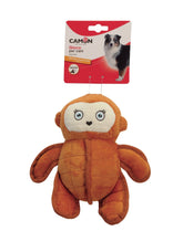 Jouet pour chien - singe en peluche avec couineur
