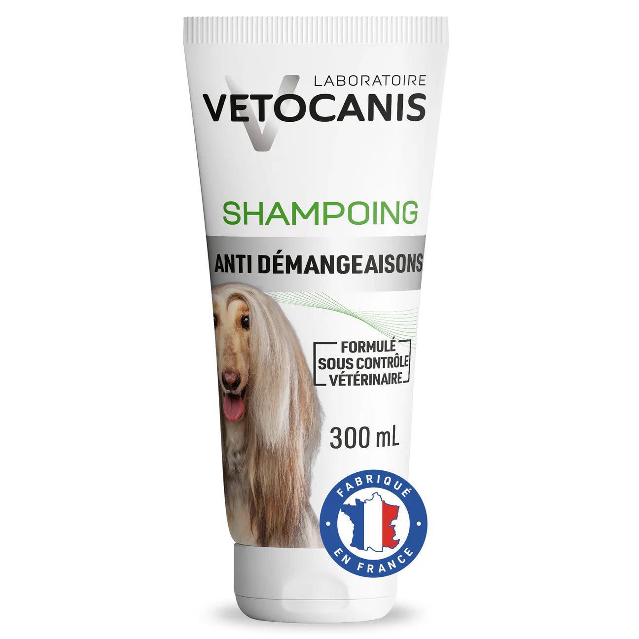 Shampoing Professionnel Anti-Démangeaisons pour Chien. 300ml