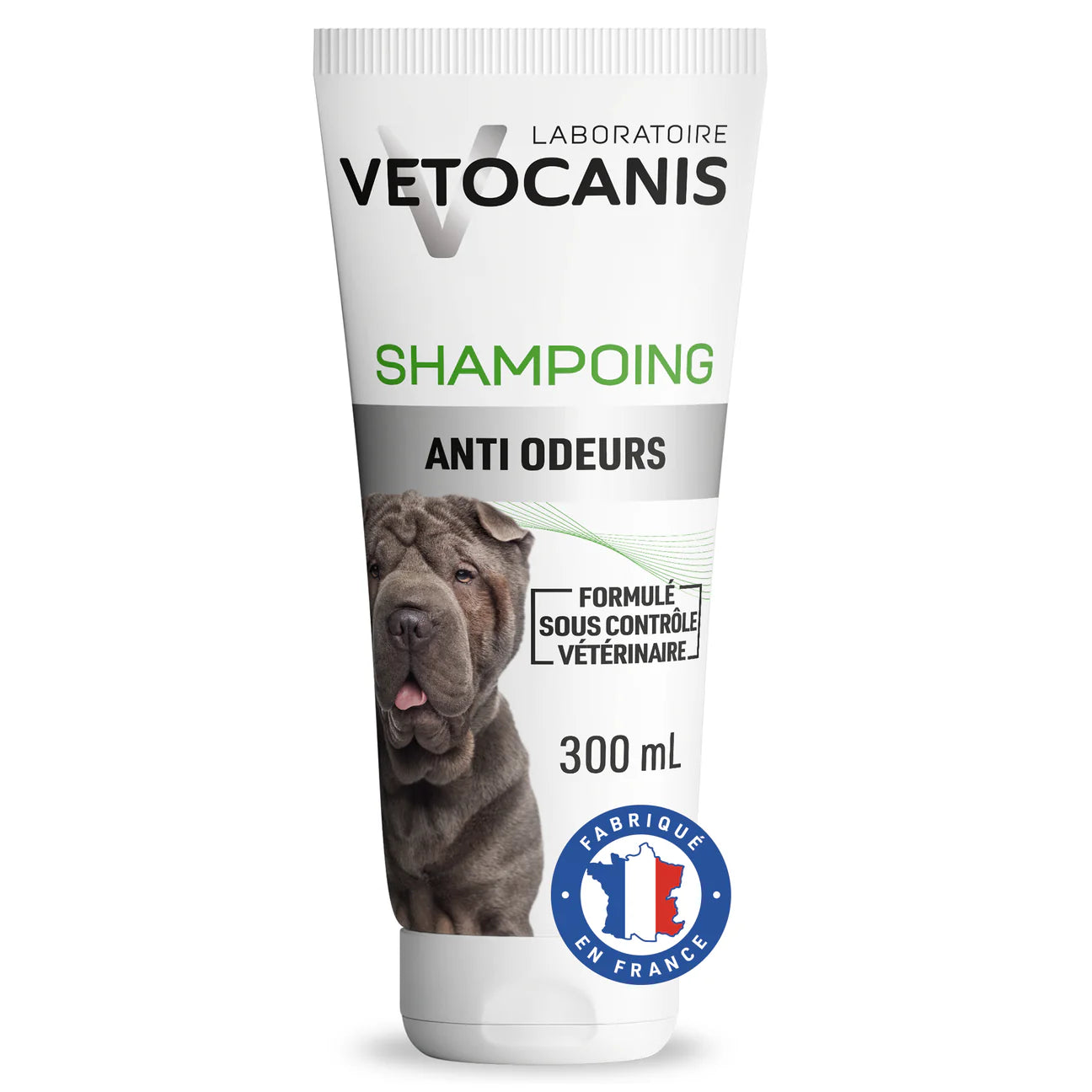 Shampoing Professionnel Anti-Odeurs pour Chien. 300ml