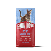 Carnilove Aliment Sec pour Chat ACTIVE Chat stérilisé - Saumon et dinde