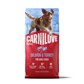 Carnilove Aliment Sec Chien ACTIVE Chien adulte - Saumon et dinde 12 Kg