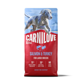 Carnilove Aliment Sec Chien ACTIVE Chien de grande race - Saumon et dinde 12 Kg