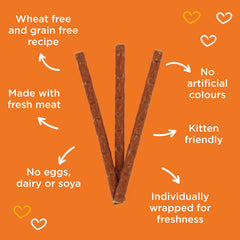 Webbox Tasty Sticks Chicken & Liver Cat Treats 30g (6pcs)