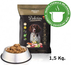 Delicias Aliment semi-humide complet pour CHIENS 1,5 Kg