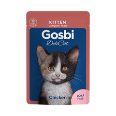 Gosbi DELICAT Aliment Humide Chat Kitten Chicken Loaf 70 G