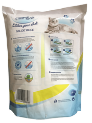 Litière Gel de Silice Parfum Citron 3,8 L