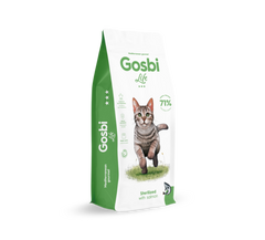 Gosbi Life Aliment Sec pour Chat adult sterilized with salmon 12 Kg