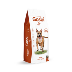 Gosbi Life Croc with lamb Aliment Sec Chien Adulte 12 Kg